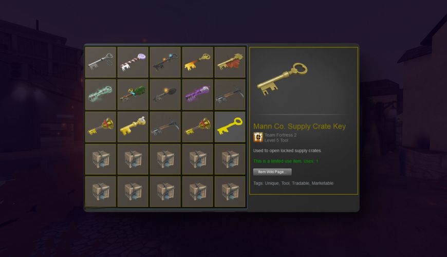 tf2 mann co keys