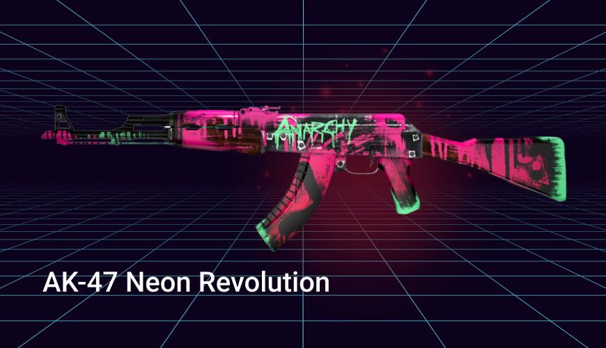 AK-47 Neon Revolution