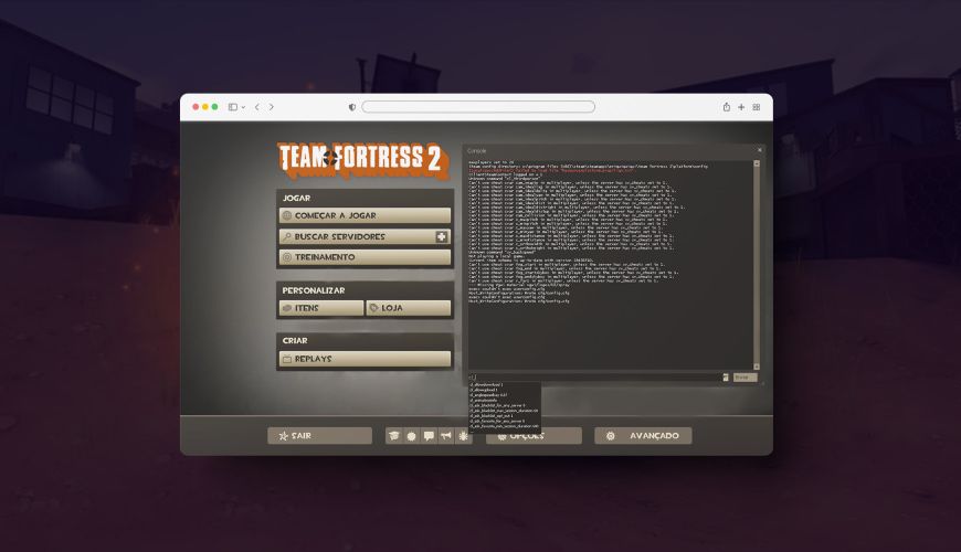 tf2 console commands menu