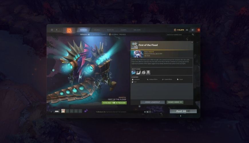dota 2 first of the flood