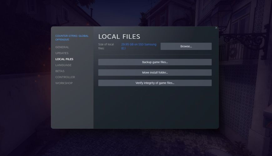 hosting local server in cs go