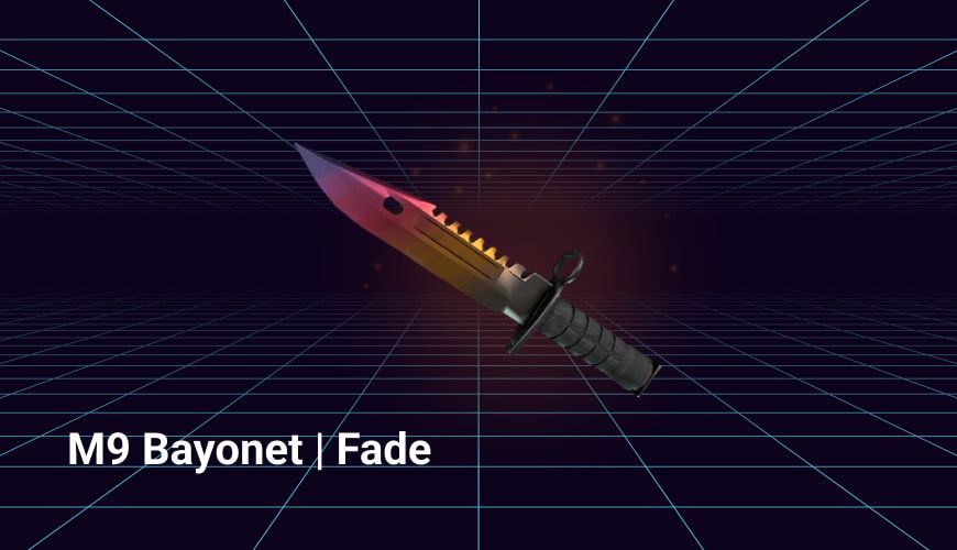 m9 bayonet fade