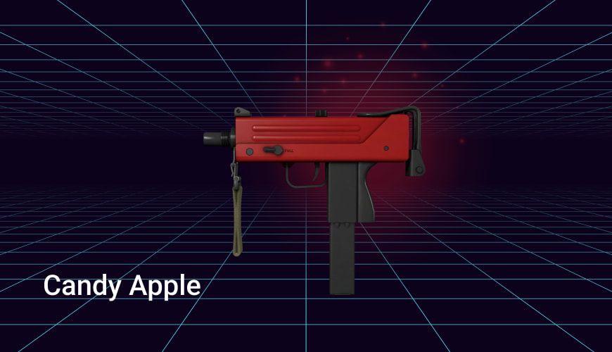 mac 10 candy apple