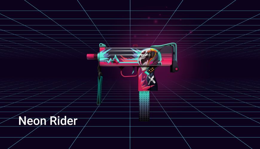 mac 10 neon rider