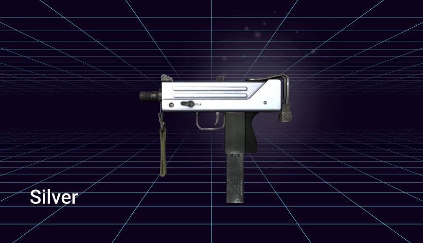 mac 10 silver