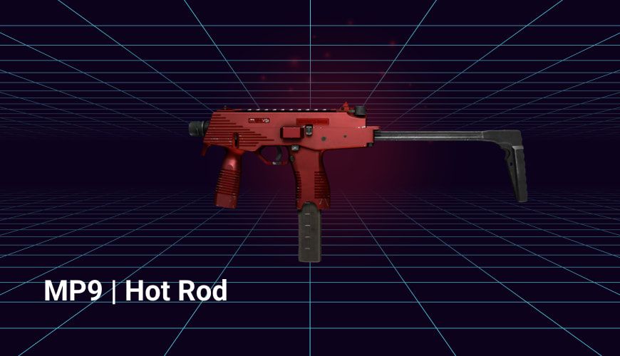 mp9 hot rod skin