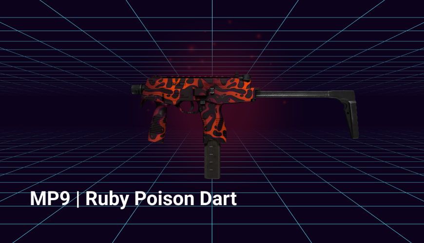 mp9 ruby poison dart skin