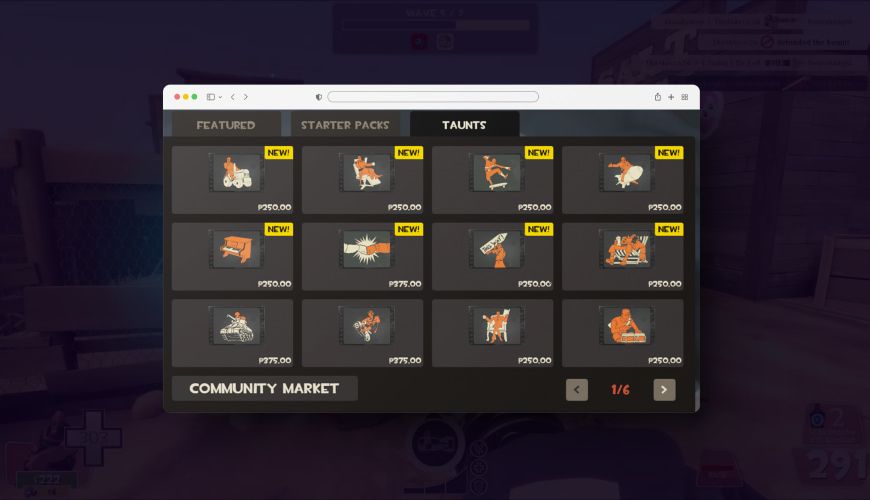 tf2 taunts