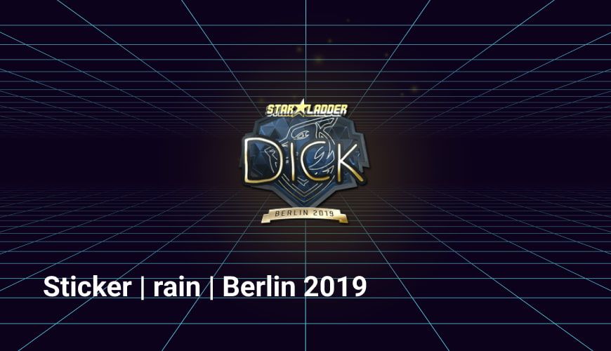 sticker rain berling 2019 cs go sticker