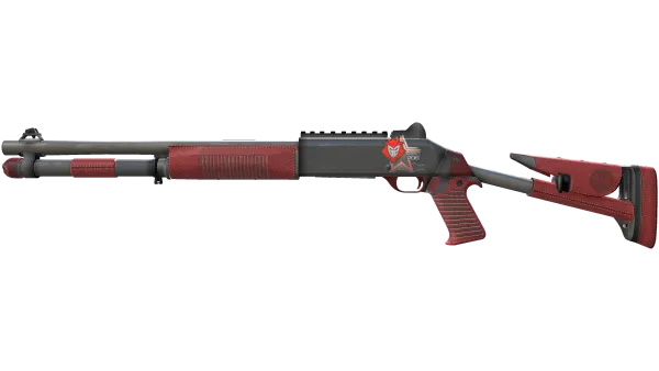 XM1014 | Red Leather (Field-Tested)