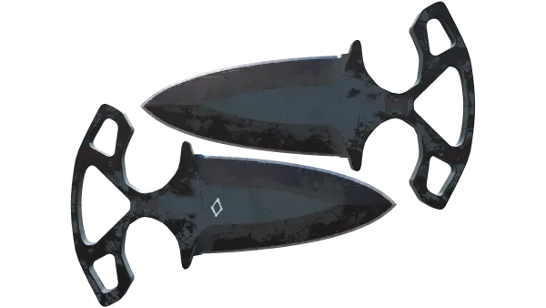 ★ StatTrak™ Shadow Daggers | Night (Battle-Scarred)