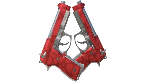 Dual Berettas | Hemoglobin (Factory New)