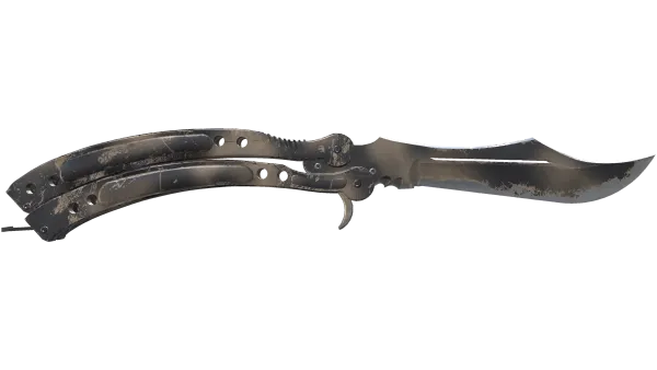 ★ StatTrak™ Butterfly Knife | Scorched (Field-Tested)