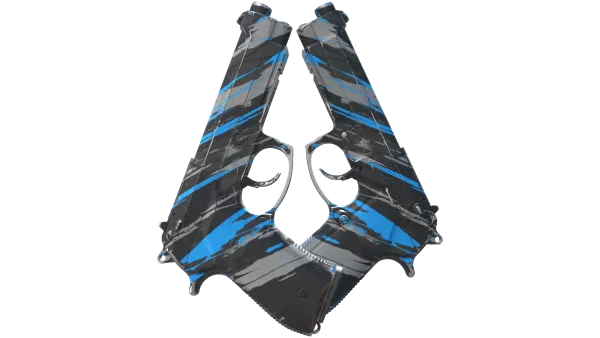 Dual Berettas | Shred (Minimal Wear)