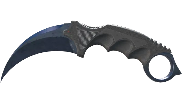 ★ StatTrak™ Karambit | Blue Steel (Minimal Wear)