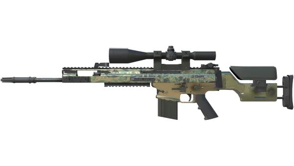 SCAR-20 | Army Sheen (Minimal Wear)
