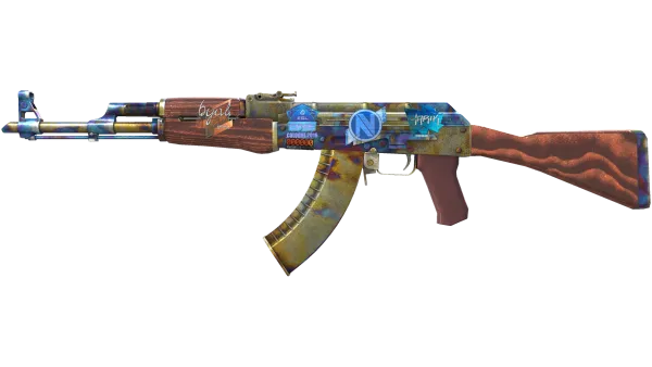 StatTrak™ AK-47 | Case Hardened (Battle-Scarred)