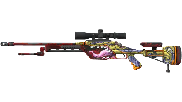 SSG 08 | Bloodshot (Minimal Wear)