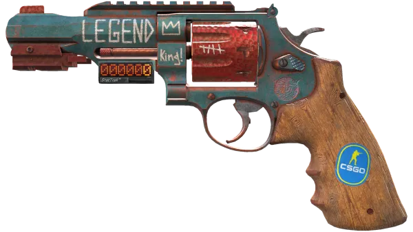 StatTrak™ R8 Revolver | Junk Yard (Well-Worn)