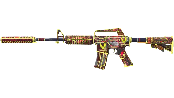 M4A1-S | Chantico's Fire (Battle-Scarred)