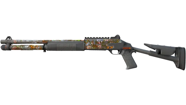 StatTrak™ XM1014 | Zombie Offensive (Well-Worn)