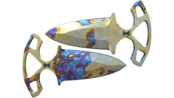 ★ Shadow Daggers | Case Hardened (Minimal Wear)