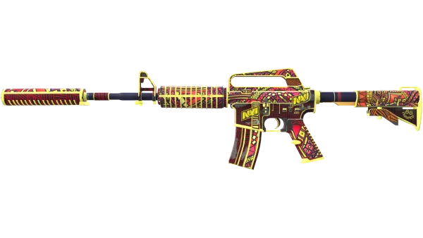 M4A1-S | Chantico's Fire (Well-Worn)