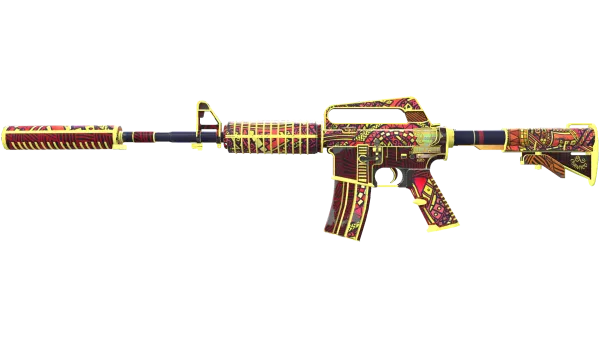 M4A1-S | Chantico's Fire (Well-Worn)