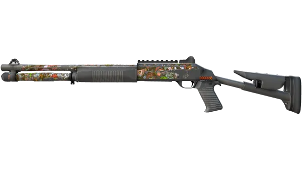 StatTrak™ XM1014 | Zombie Offensive (Well-Worn)