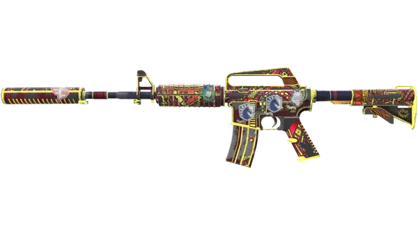 M4A1-S | Chantico's Fire (Battle-Scarred)