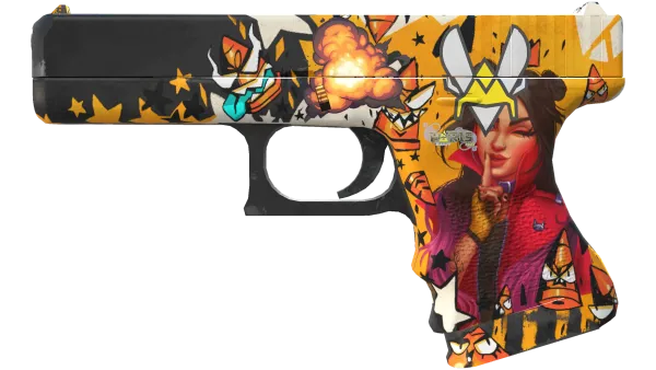 Glock-18 | Bullet Queen (Minimal Wear)