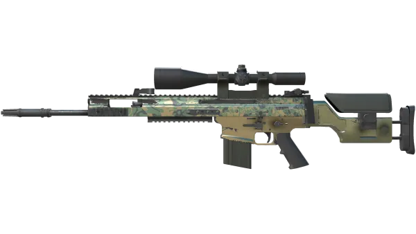 SCAR-20 | Army Sheen (Minimal Wear)