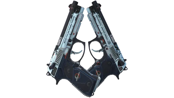 Dual Berettas | Dezastre (Field-Tested)