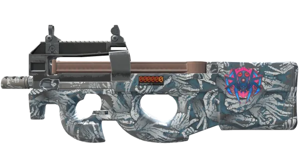 StatTrak™ P90 | Death Grip (Battle-Scarred)