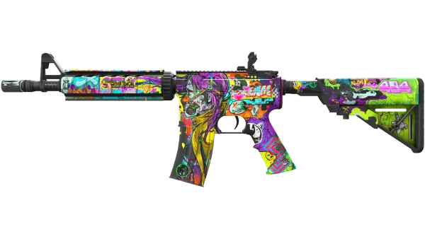 M4A4 | In Living Color (Well-Worn)