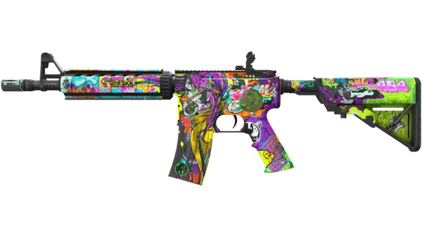 M4A4 | In Living Color (Well-Worn)