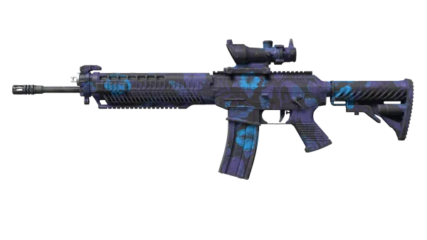 SG 553 | Aloha (Field-Tested)