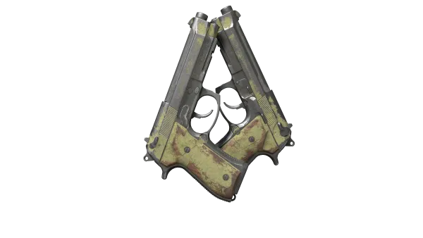 Dual Berettas | Colony (Battle-Scarred)