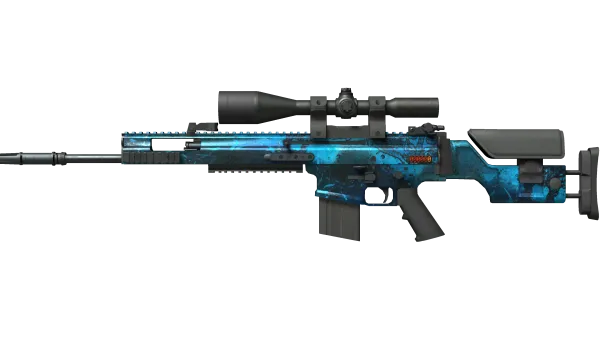StatTrak™ SCAR-20 | Grotto (Field-Tested)