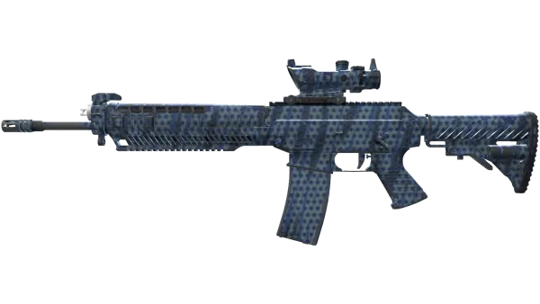 SG 553 | Waves Perforated (Field-Tested)