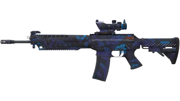 StatTrak™ SG 553 | Aloha (Field-Tested)