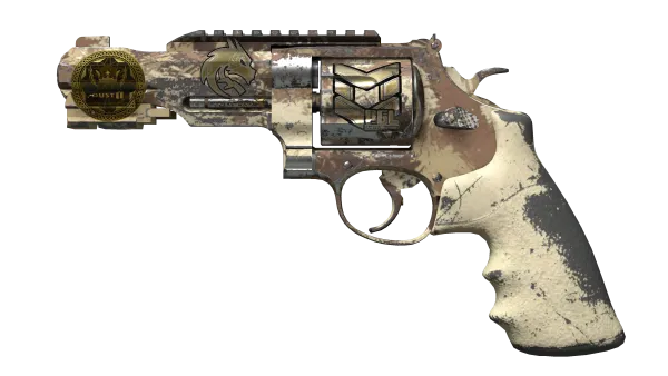 Souvenir R8 Revolver | Desert Brush (Well-Worn)