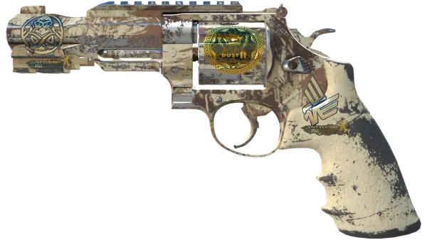 Souvenir R8 Revolver | Desert Brush (Well-Worn)