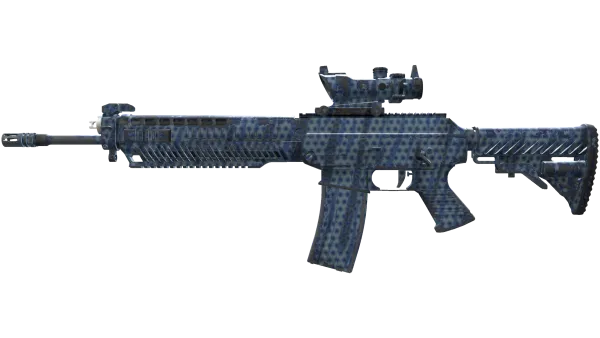 SG 553 | Waves Perforated (Field-Tested)