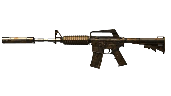 M4A1-S | Mud-Spec (Battle-Scarred)