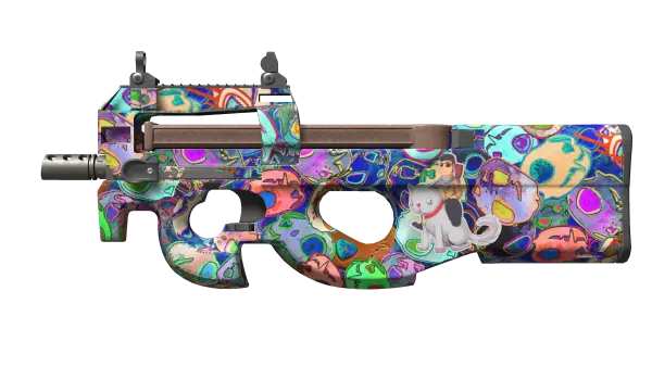 P90 | Death by Kitty (Minimal Wear)