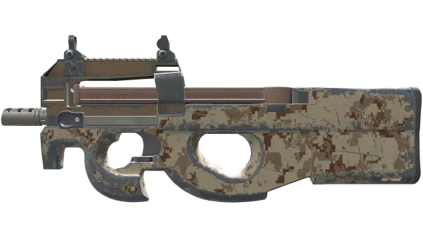P90 | Desert DDPAT (Well-Worn)