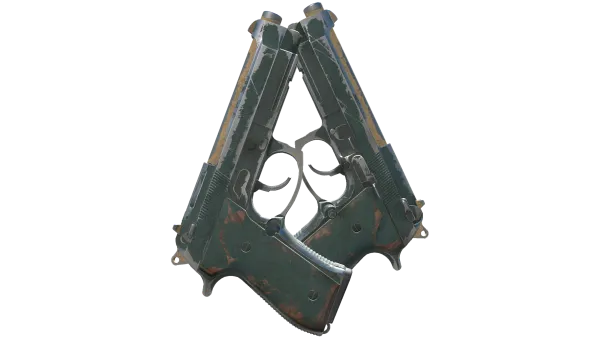 Dual Berettas | Contractor (Battle-Scarred)