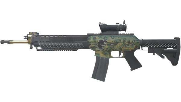 SG 553 | Army Sheen (Field-Tested)