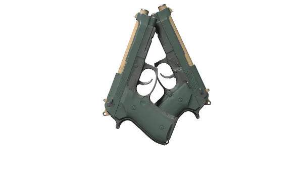 Dual Berettas | Contractor (Field-Tested)